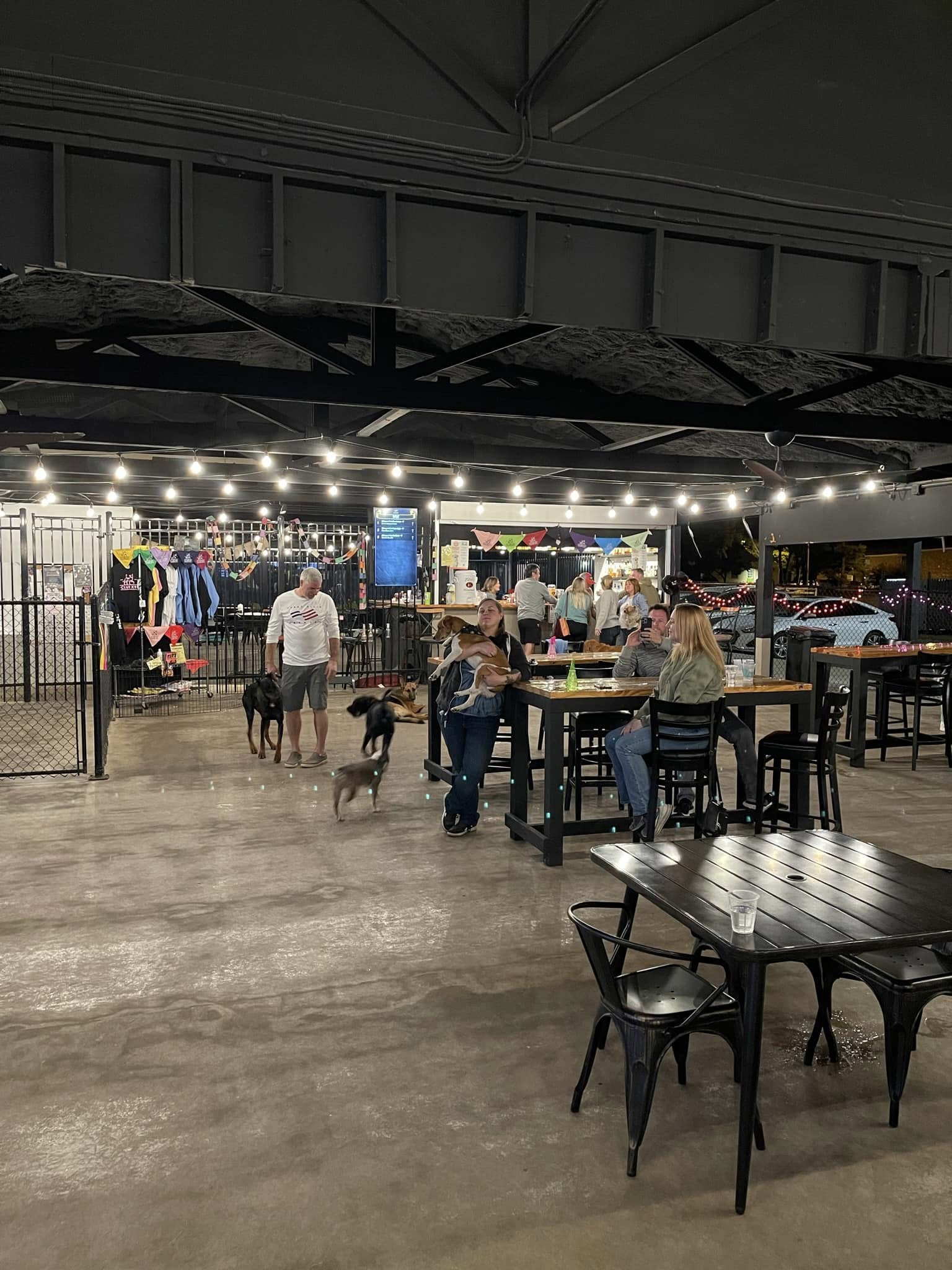 Guests enjoying a private event
